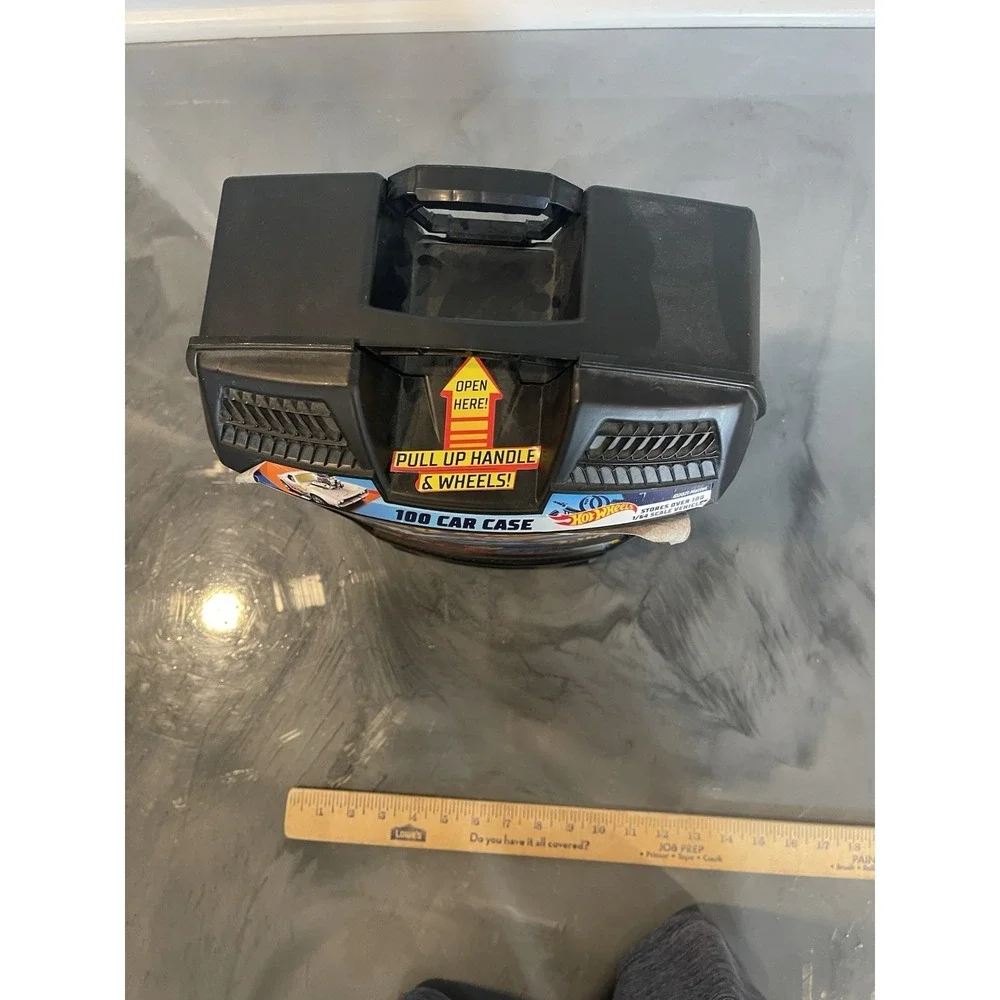 Hot Wheels Diecast 100 Car Carrying‎ Case On Wheels Rolling Storage Organizer